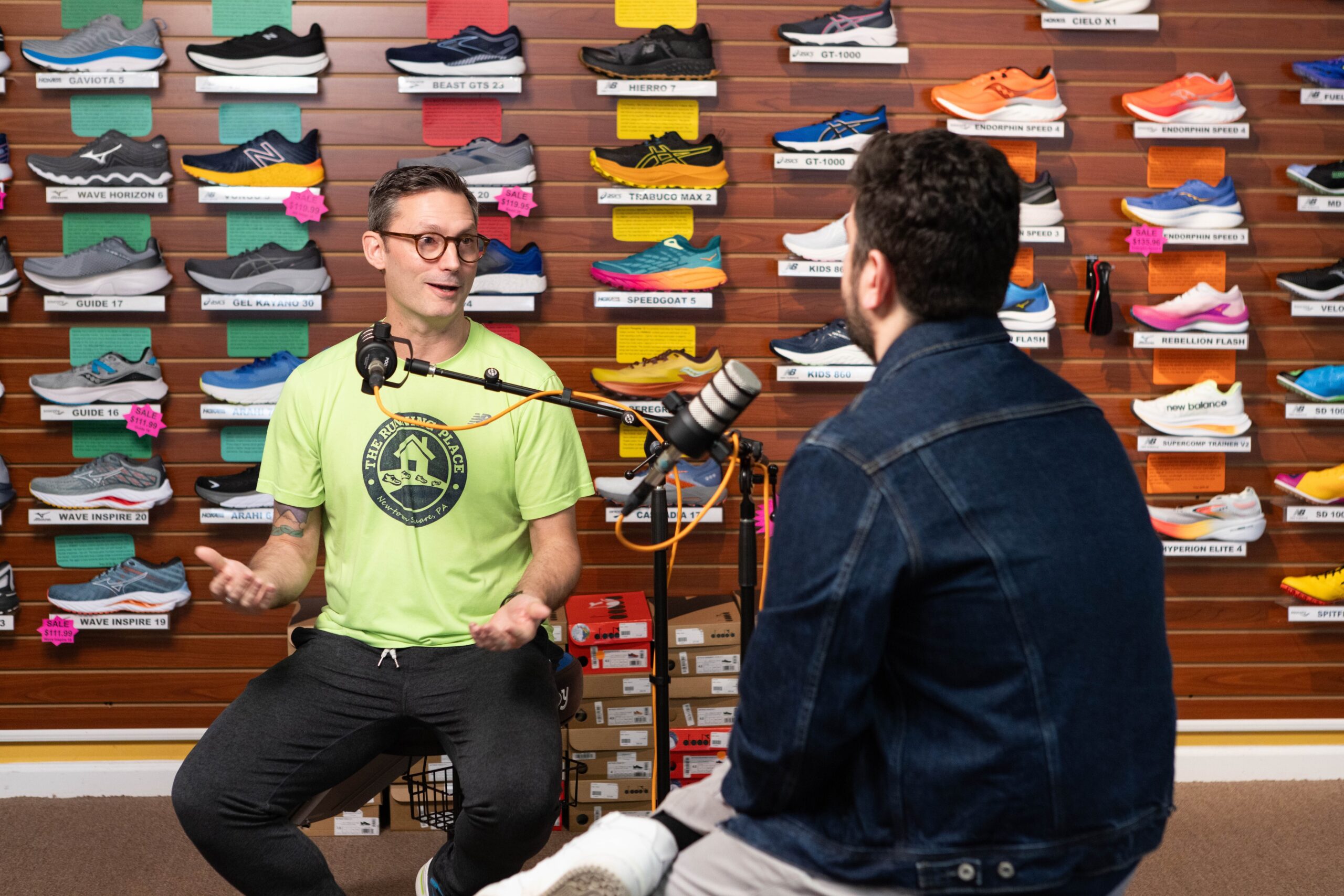 Shoemaker Lab 004:  Interview with Ken Taylor of the Running Place.